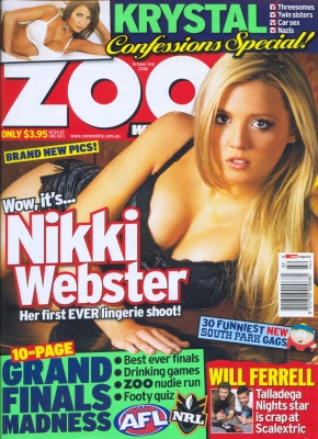 October 2006
Keywords: covergirl zooweekly scans2006